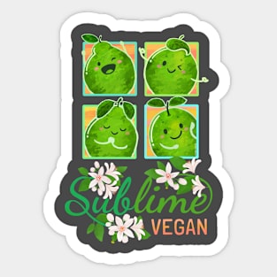 Sublime Vegan - Punny Garden Sticker